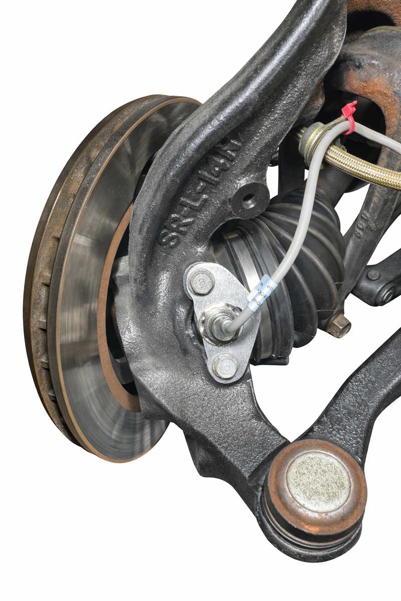 Front Wheel Speed Sensor Kit – Hall Effect Sensor for Standalone ECU Traction Control