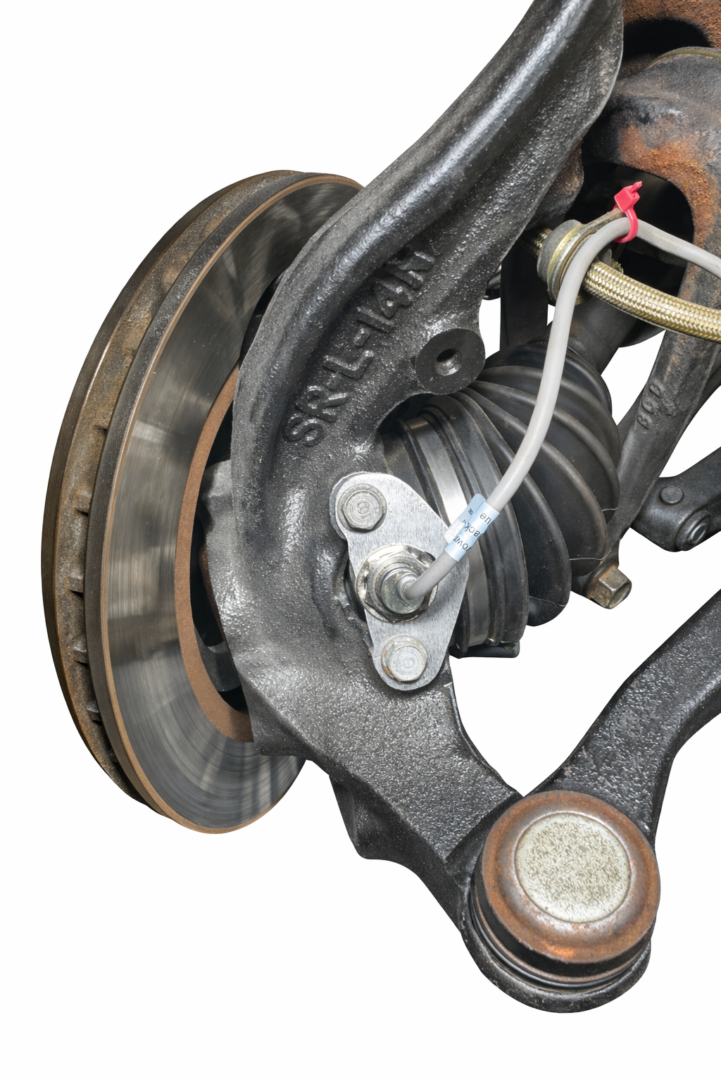Front Wheel Speed Sensor Kit – Hall Effect Sensor for Standalone ECU Traction Control